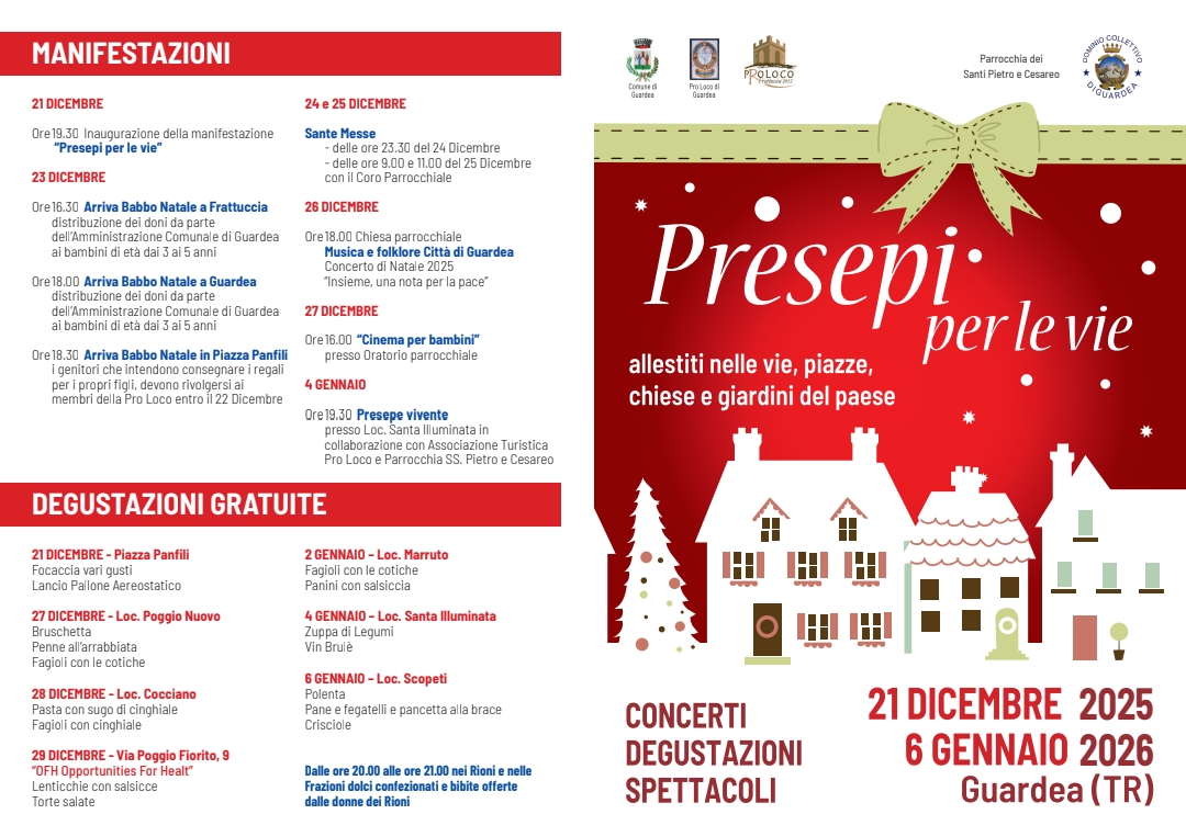 poster presepi per le vie 2025