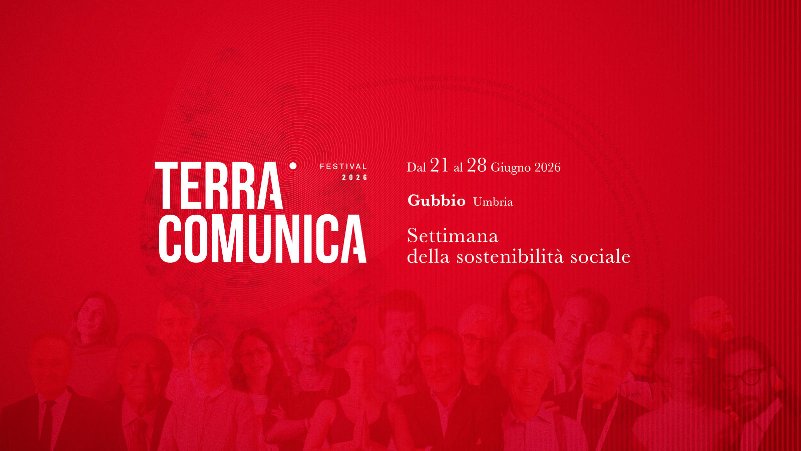 Banner of Terracomunica in Gubbio