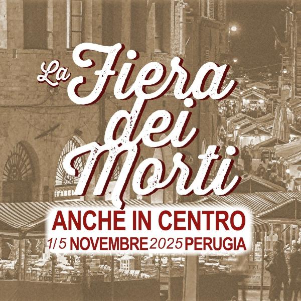 Locandina della Fiera dei Morti a Perugia