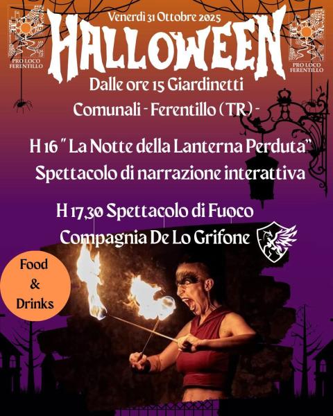 Locandina di Halloween a Ferentillo 2025 a Ferentillo