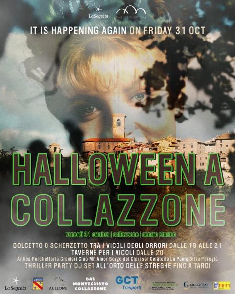 Locandina di Halloween a Collazzone 2025 a Collazzone