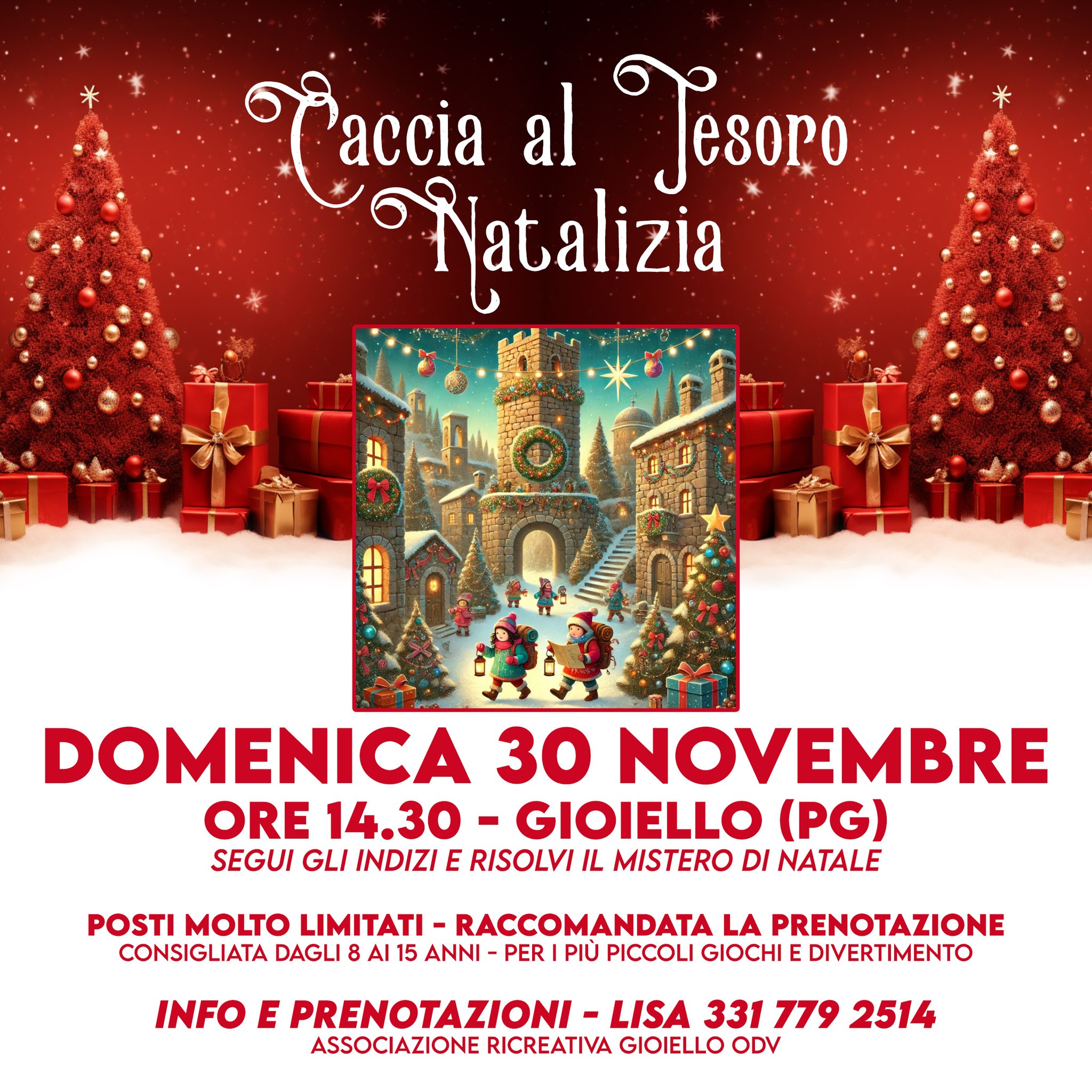 Programme of Aspettando Natale 2025 in Monte Santa Maria Tiberina