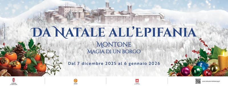 locandina Montone: da Natale all’Epifania - Montone