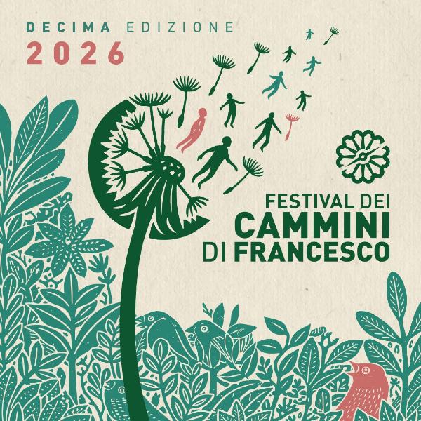 Poster of the Festival dei Cammini di Francesco