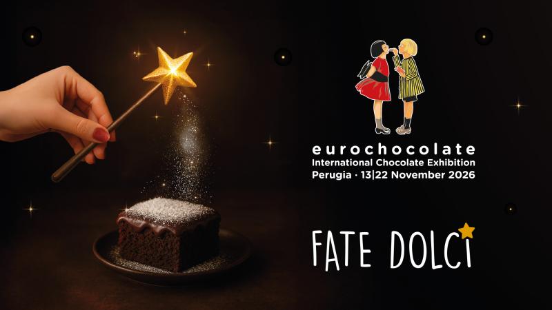Affiche eurochocolate 2026 à Pérouse