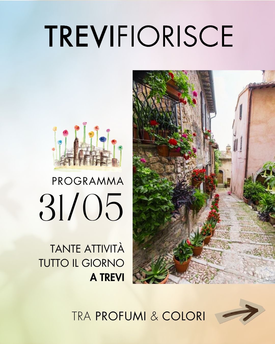 Programma di Trevi Fiorisce a Trevi