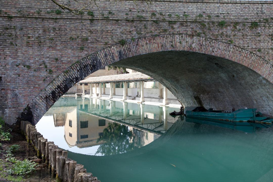 Der römische Hafen von Bevagna