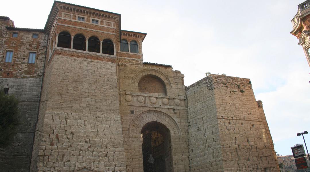 Etruscan arch of Perugia