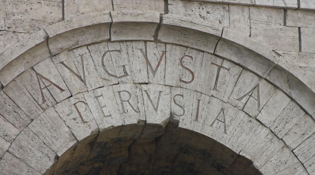 Etruscan arch of Perugia