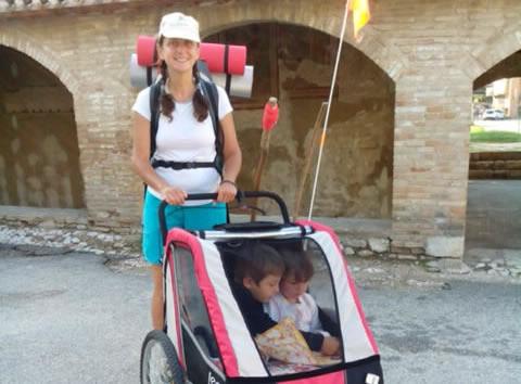 La storia di Andrea e del suo viaggio con moglie e figli