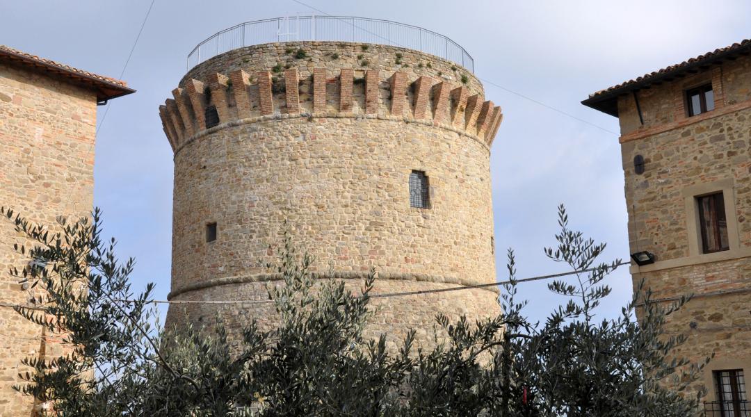 The fortress of Gualdo Cattaneo