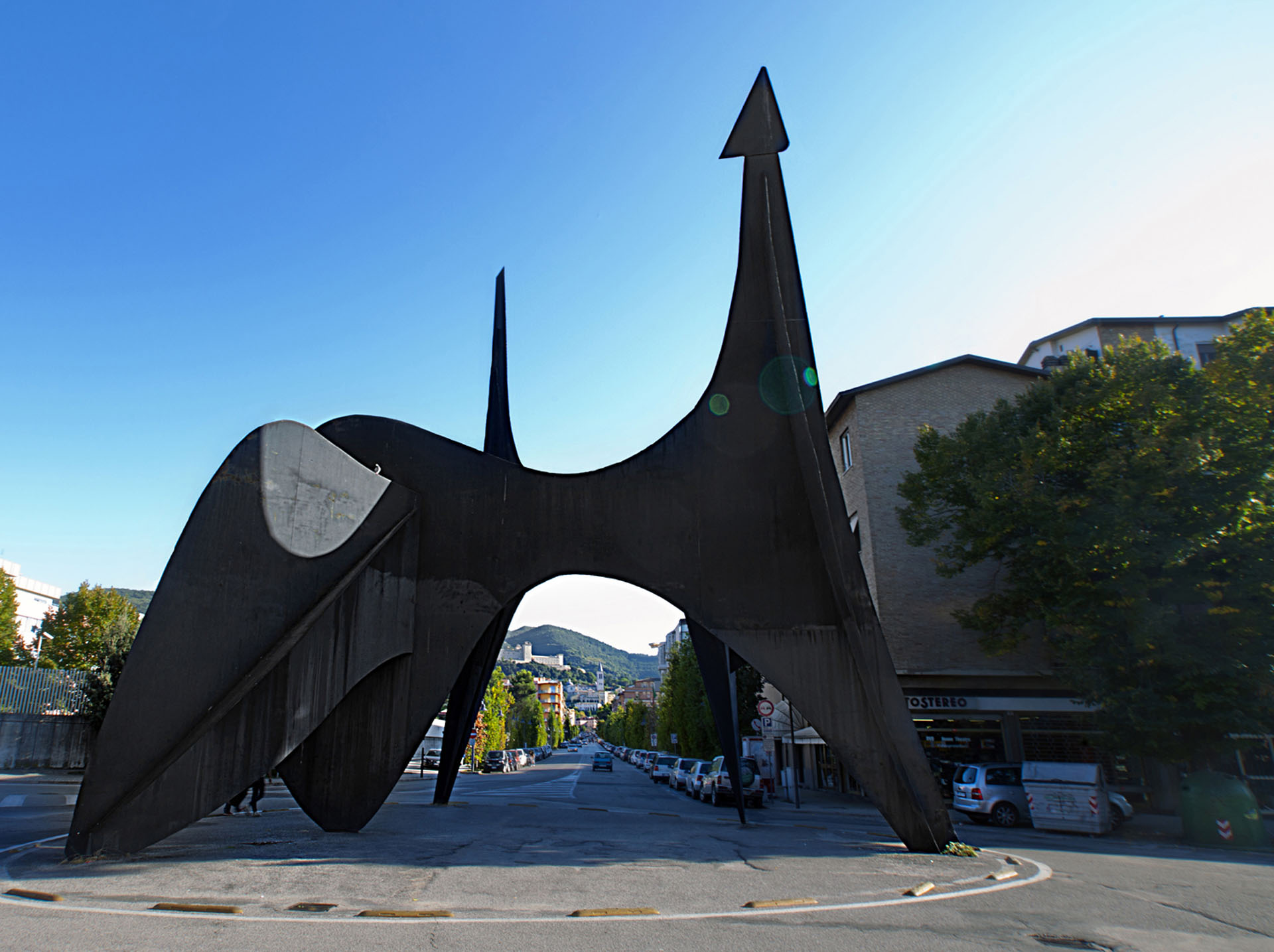 Sculptures in the city - Spoleto 1962