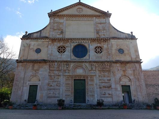 Façade of the church of San Pietro