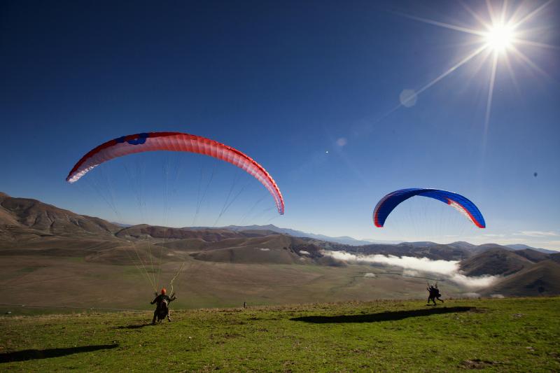Titolo: Parapendio in Umbria