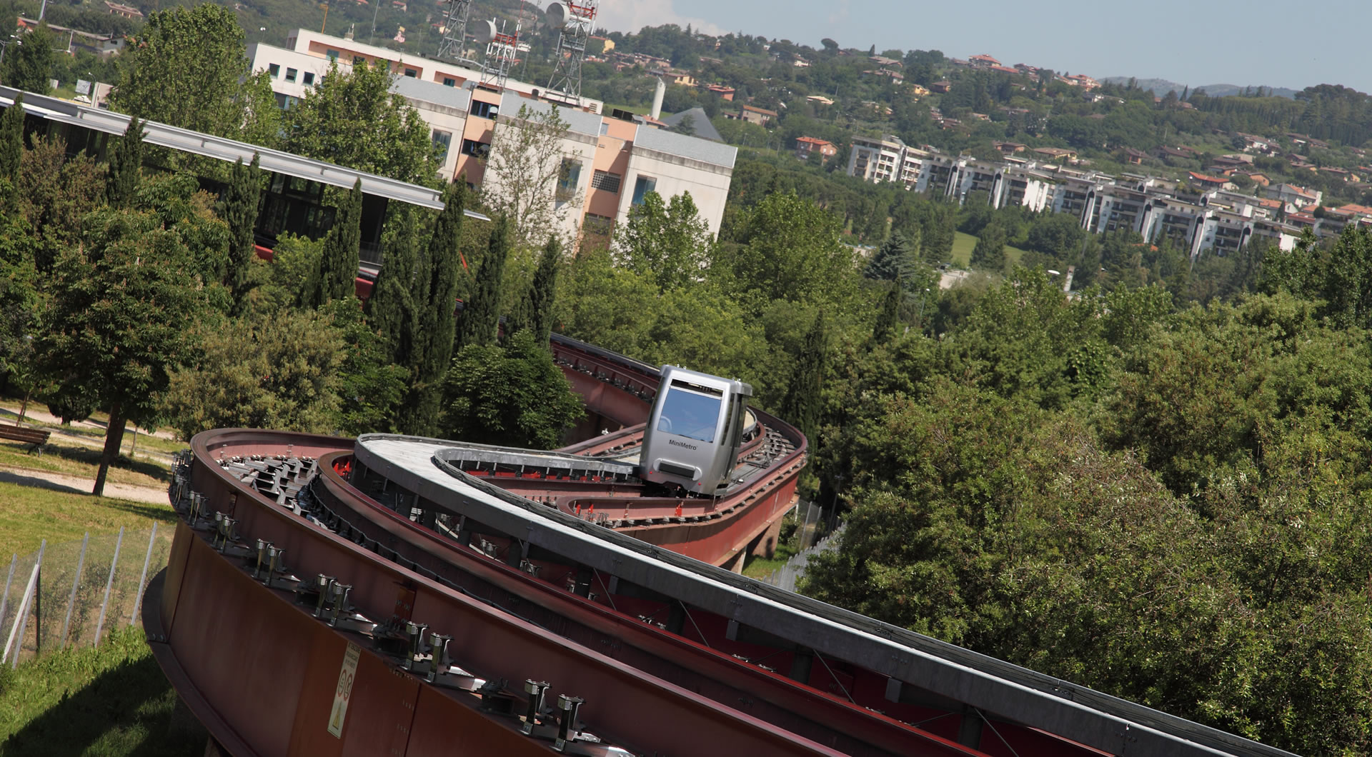 Contemporary architecture in Perugia