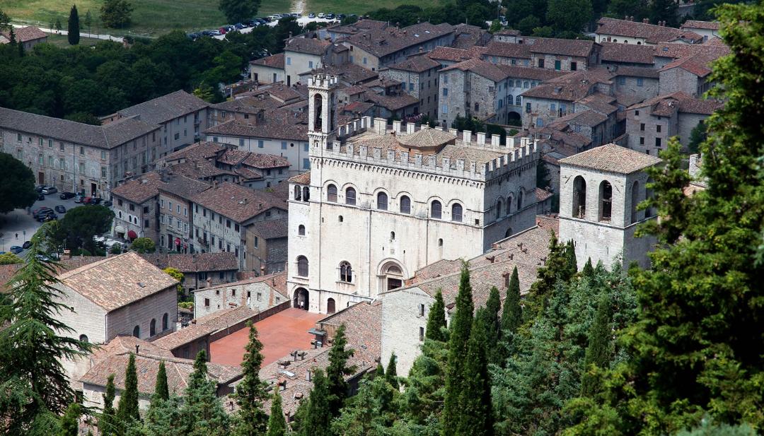 View of Gubbio