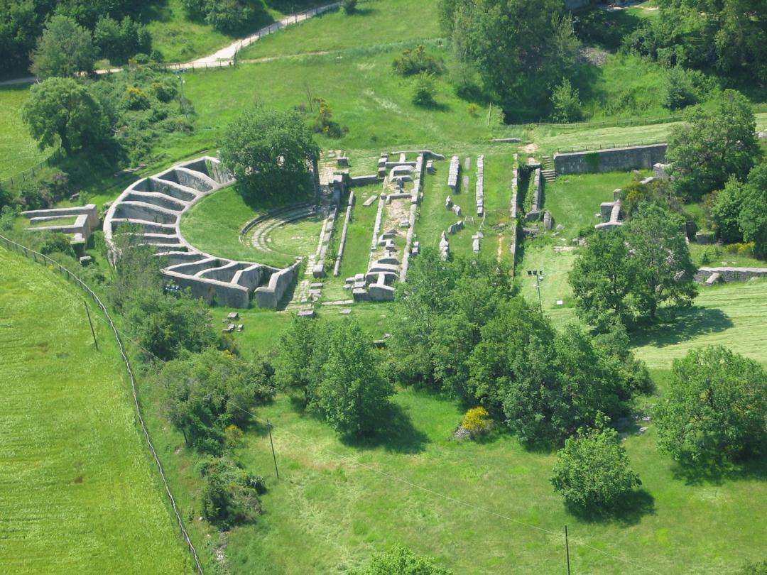 The Roman Amphitheatre in Carsulae
