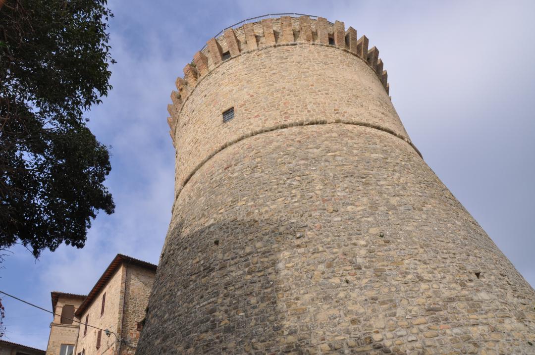 The fortress of Gualdo Cattaneo