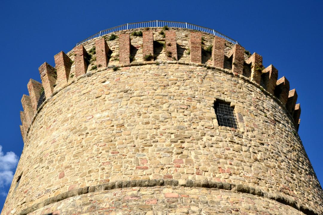 The fortress of Gualdo Cattaneo
