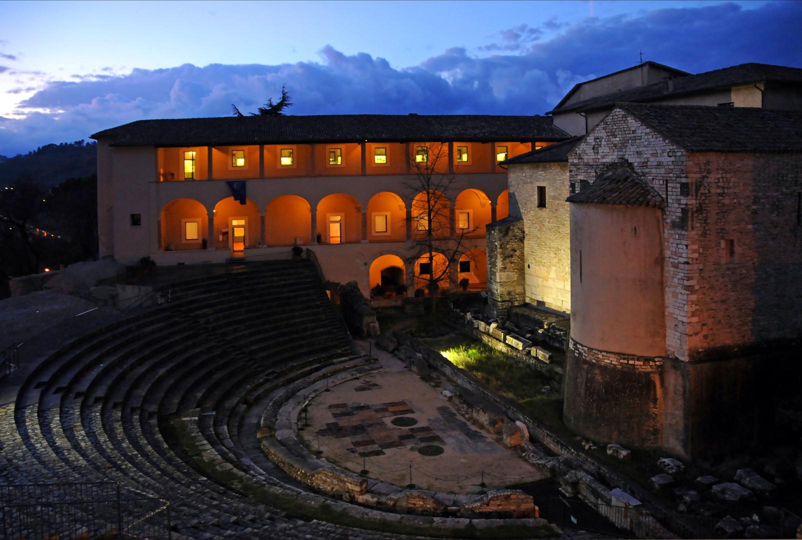 The Roman Theatre in Spoleto