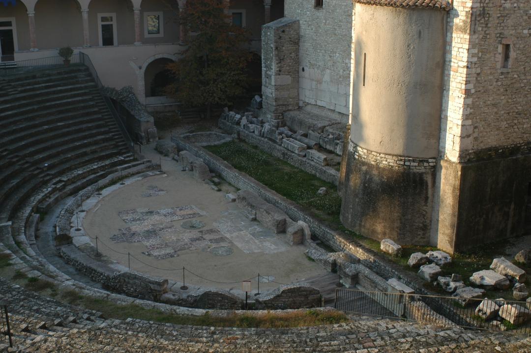 The Roman Theatre in Spoleto