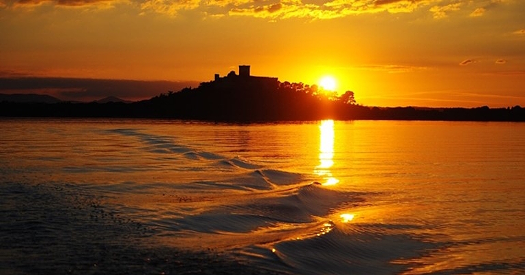 Rock of Polvese Island