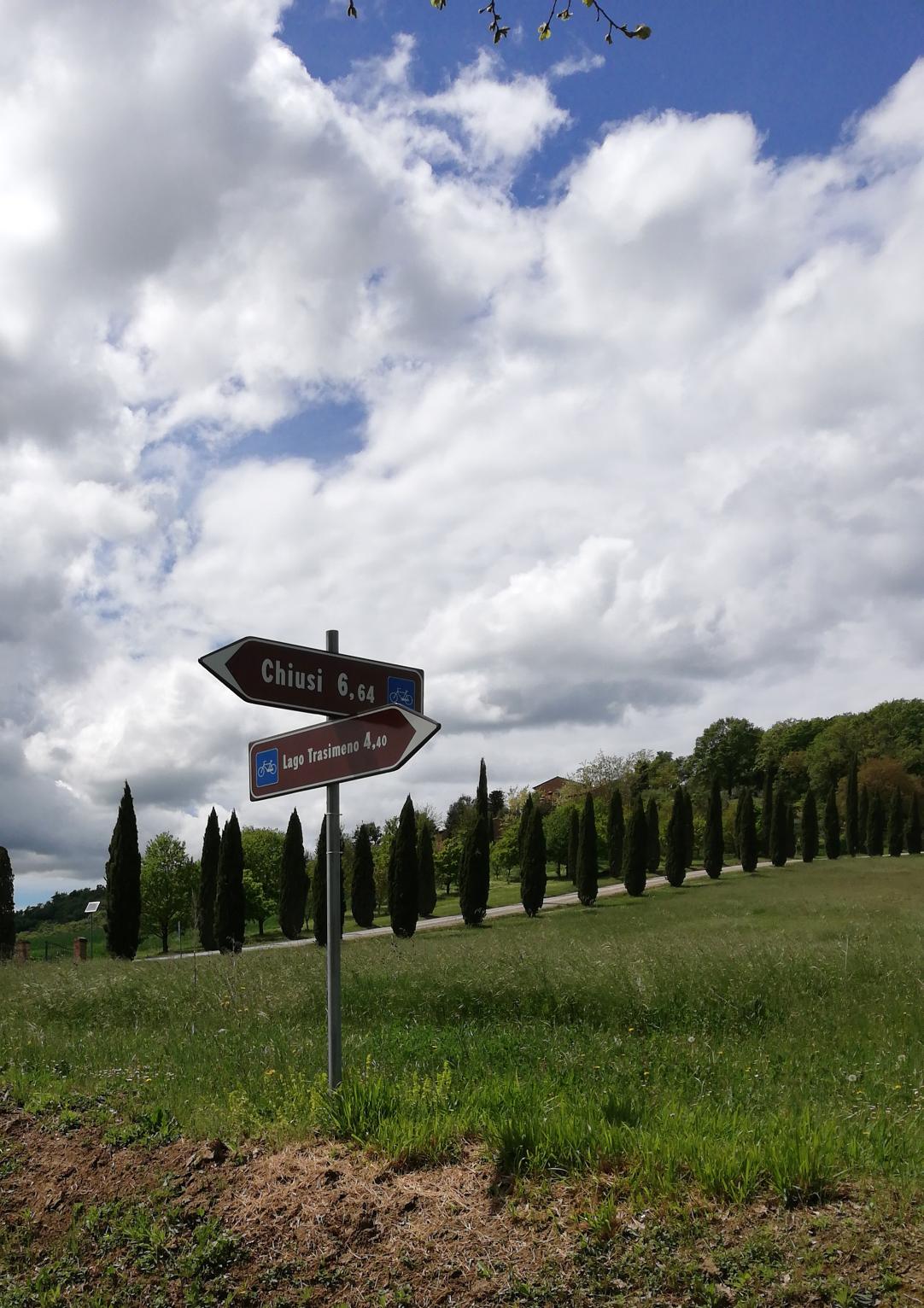 Connection Bike Lane of the Sun – Bike Lane of the Trasimeno