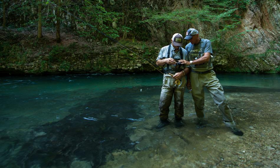 Sport fishing in Valnerina