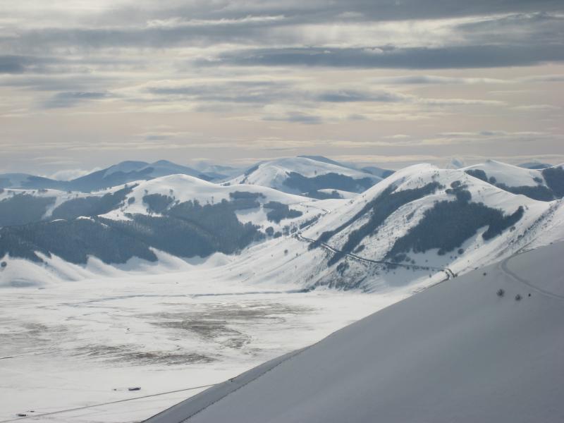 Ciaspolata sui Monti Sibillini