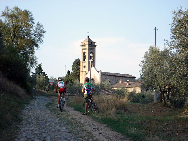 Orvieto and the badlands