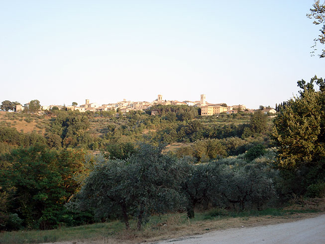 The Sagrantino wine trail and the views from Montefalco