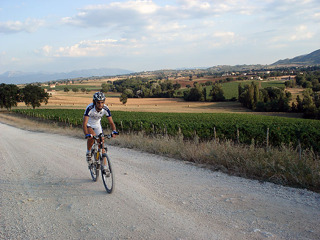 The Sagrantino wine trail and the views from Montefalco