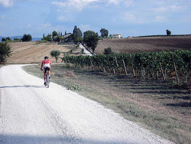The Sagrantino wine trail and the views from Montefalco
