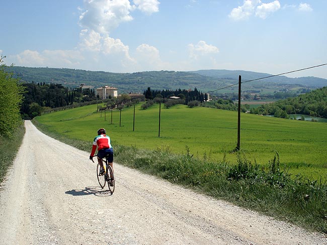 The hills and castles around Corciano