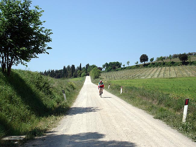 Collines et châteaux autour de Corciano