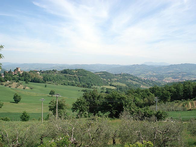 Parcours difficile du Tibre au lac Trasimène