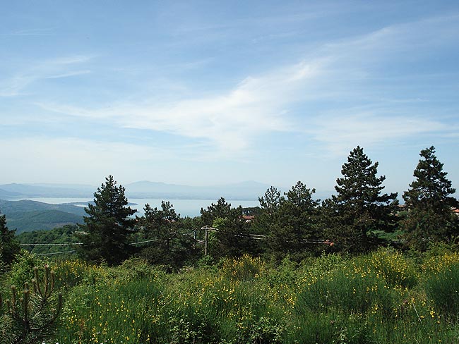 Parcours difficile du Tibre au lac Trasimène