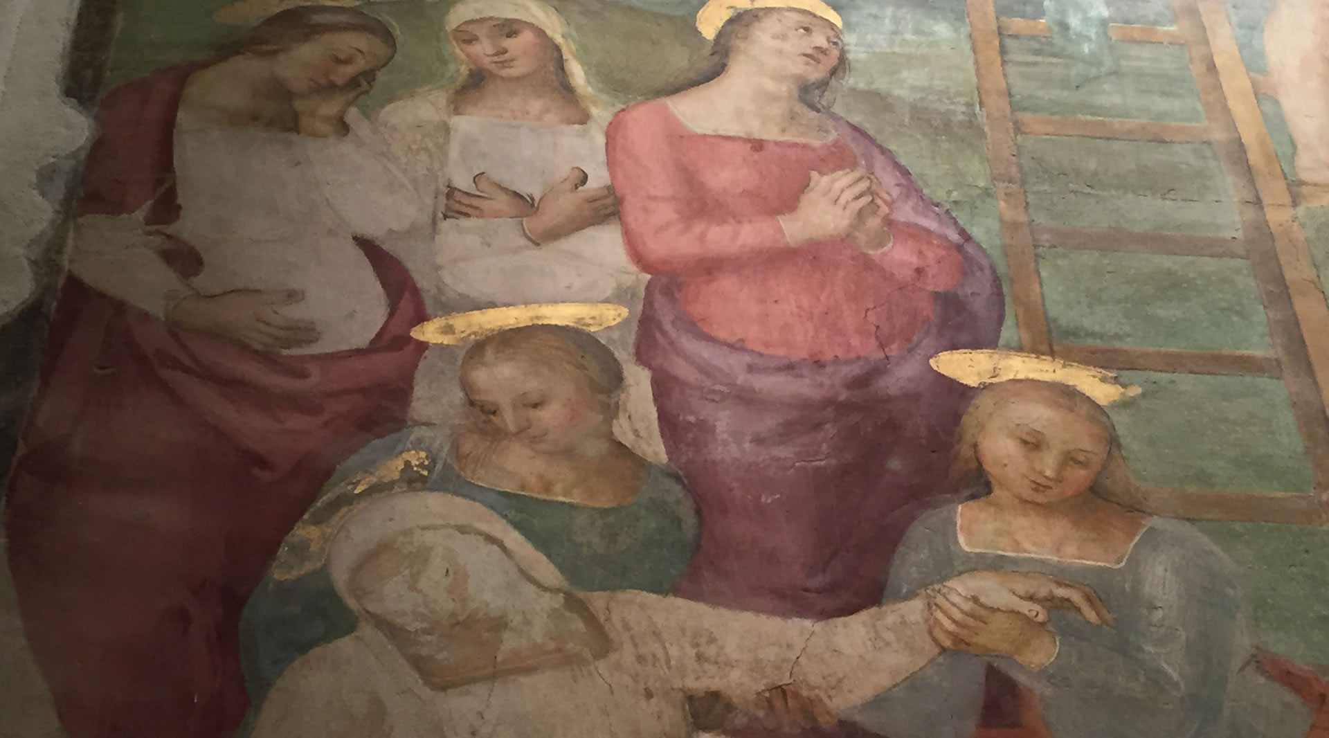 Deposition of the Cross, Pietro Vannucci