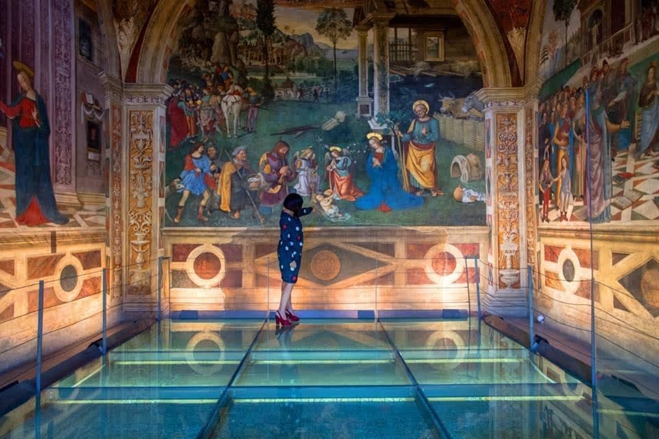 The Baglioni Chapel in the Church of St. Mary Major - Spello