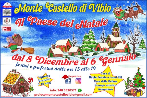 Titolo: Il Paese del Natale- Monte Castello di Vibio 