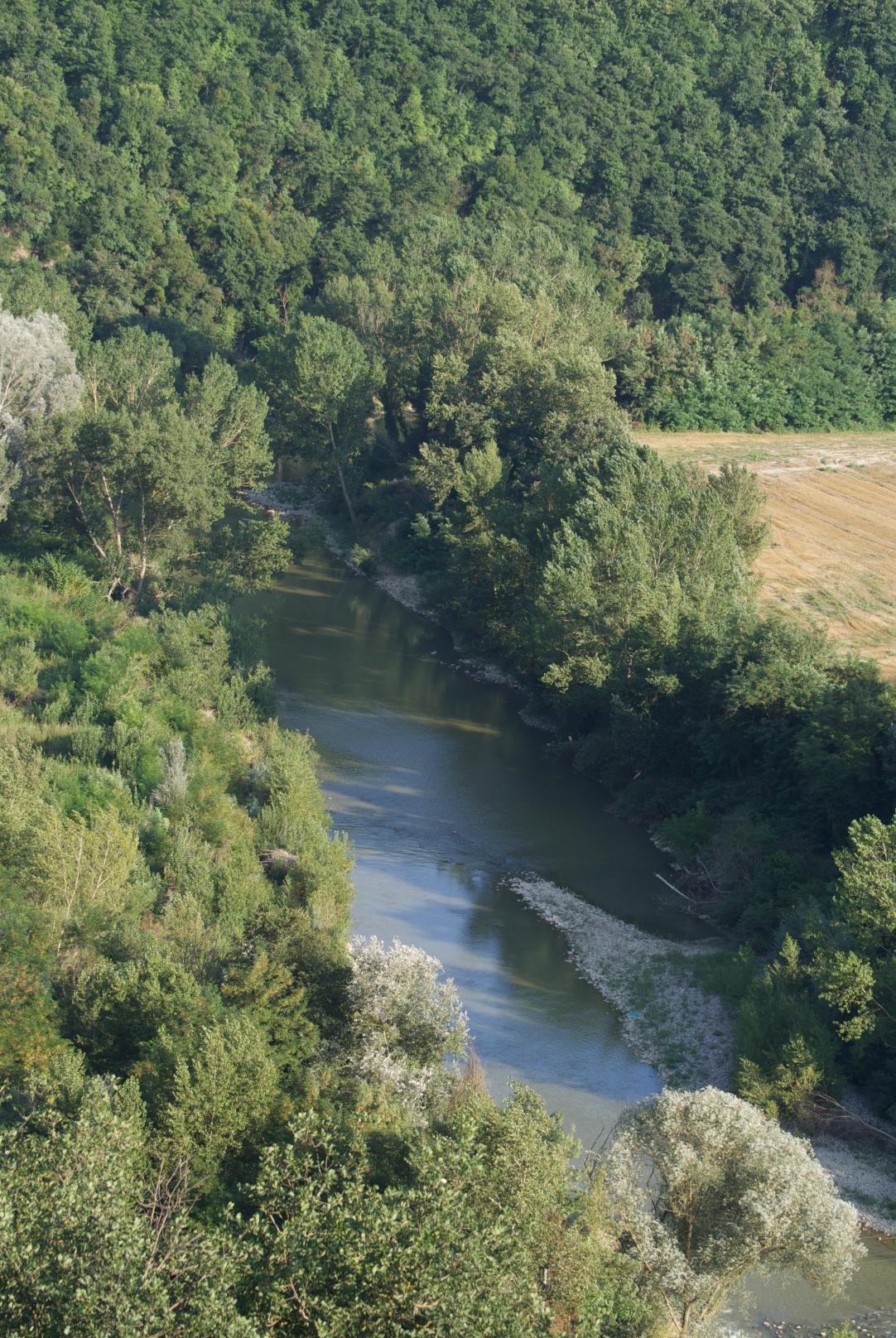 Tevere da Monte Molino