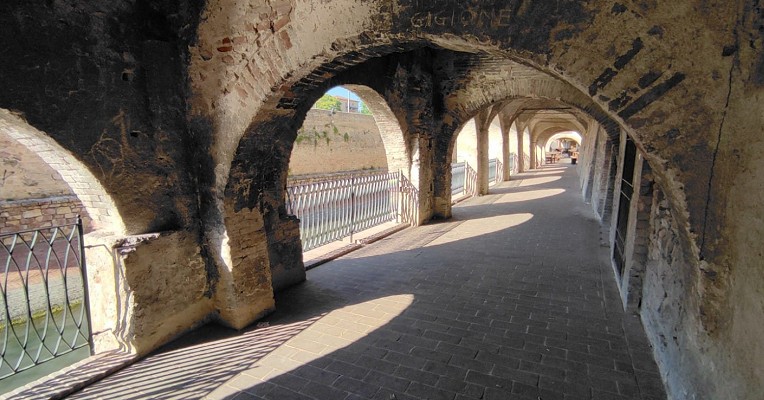 Arches near the canal