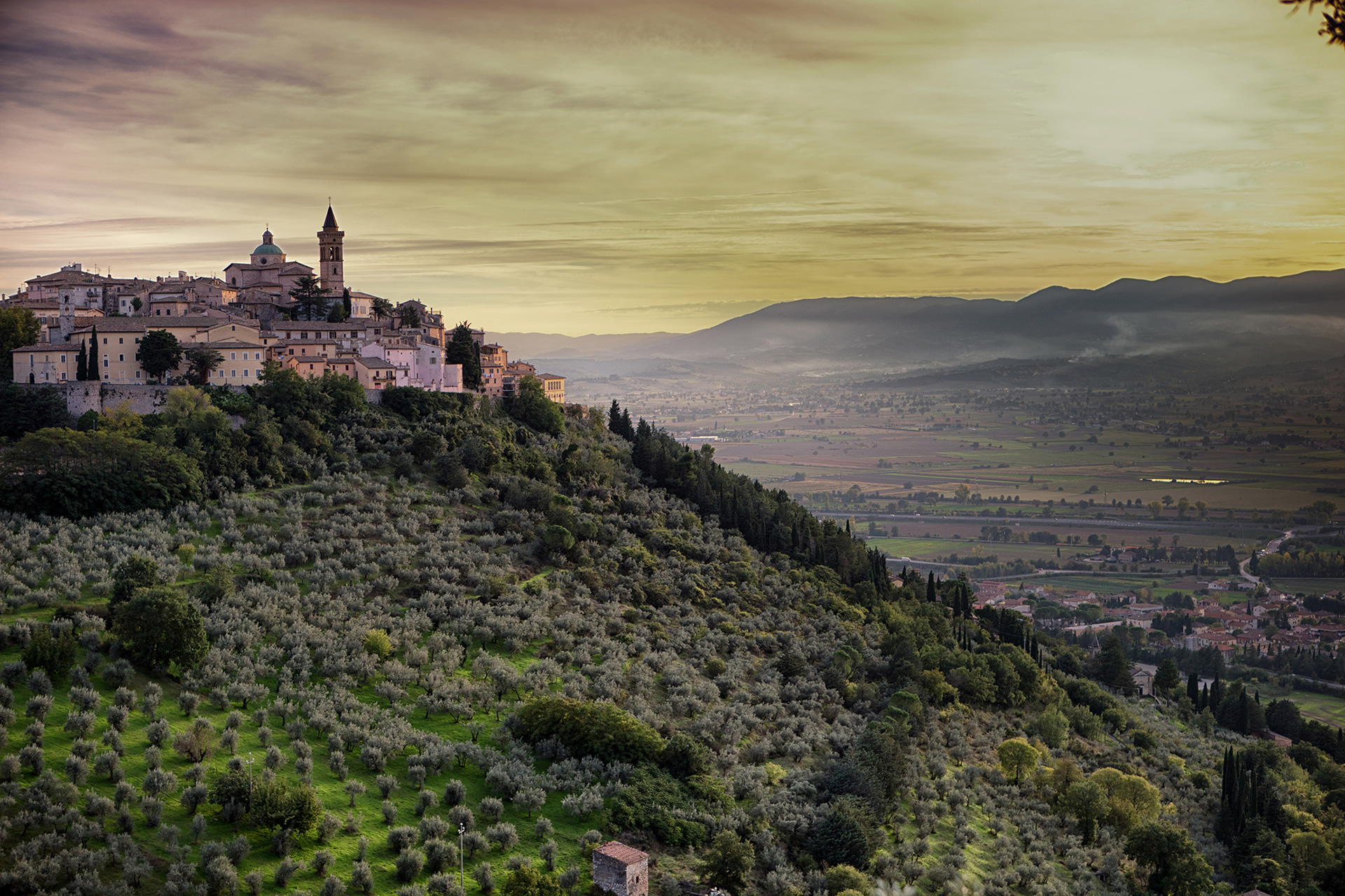 From Umbertide the itinerary of good food