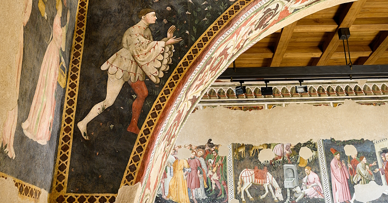 The Camera Pinta in Spoleto