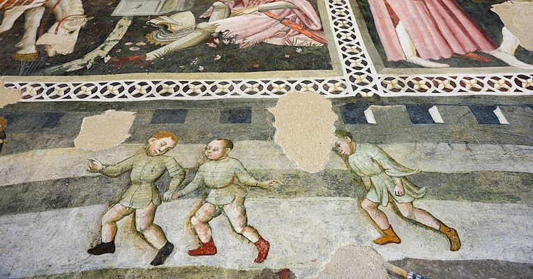 The Camera Pinta in Spoleto