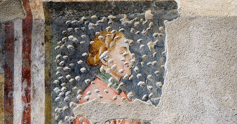 The Camera Pinta in Spoleto