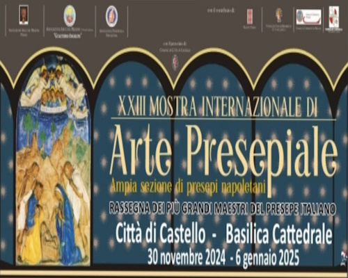 carte de jeu Mostra Internazionale di Arte Presepiale 2024 - Città di Castello