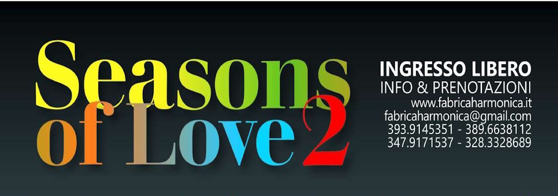 playbill Seasons of love 2 - Acquasparta