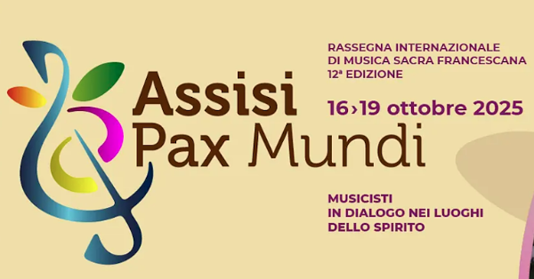  Poster Assisi Pax Mundi 2025 