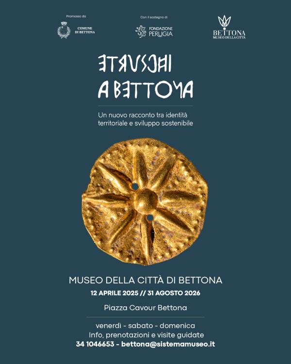  Poster Etruschi a Bettona 2025 